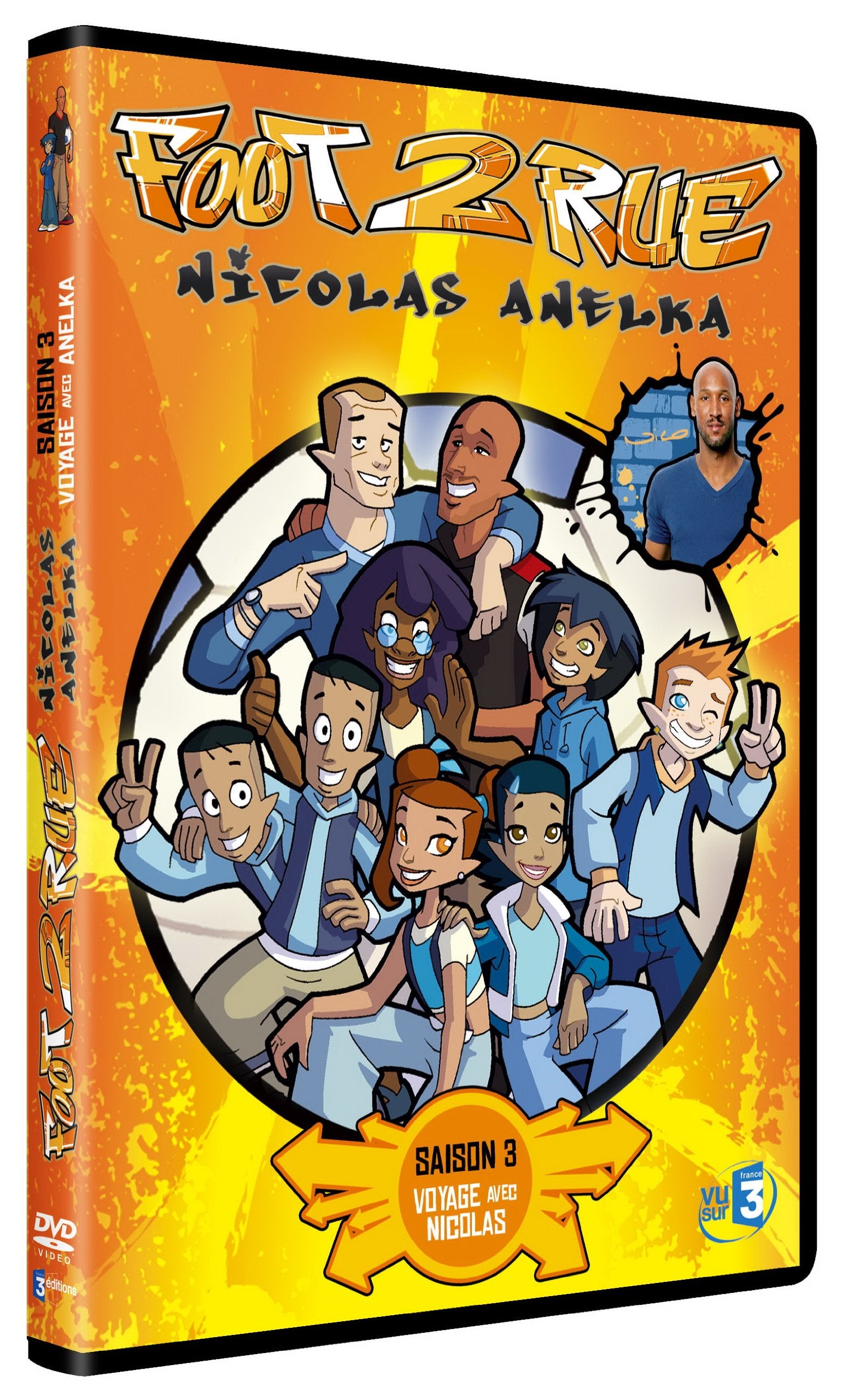 Foot 2 Rue/Nicolas Anelka-Saison 3 Le Film : Voyage avec Nico dvd