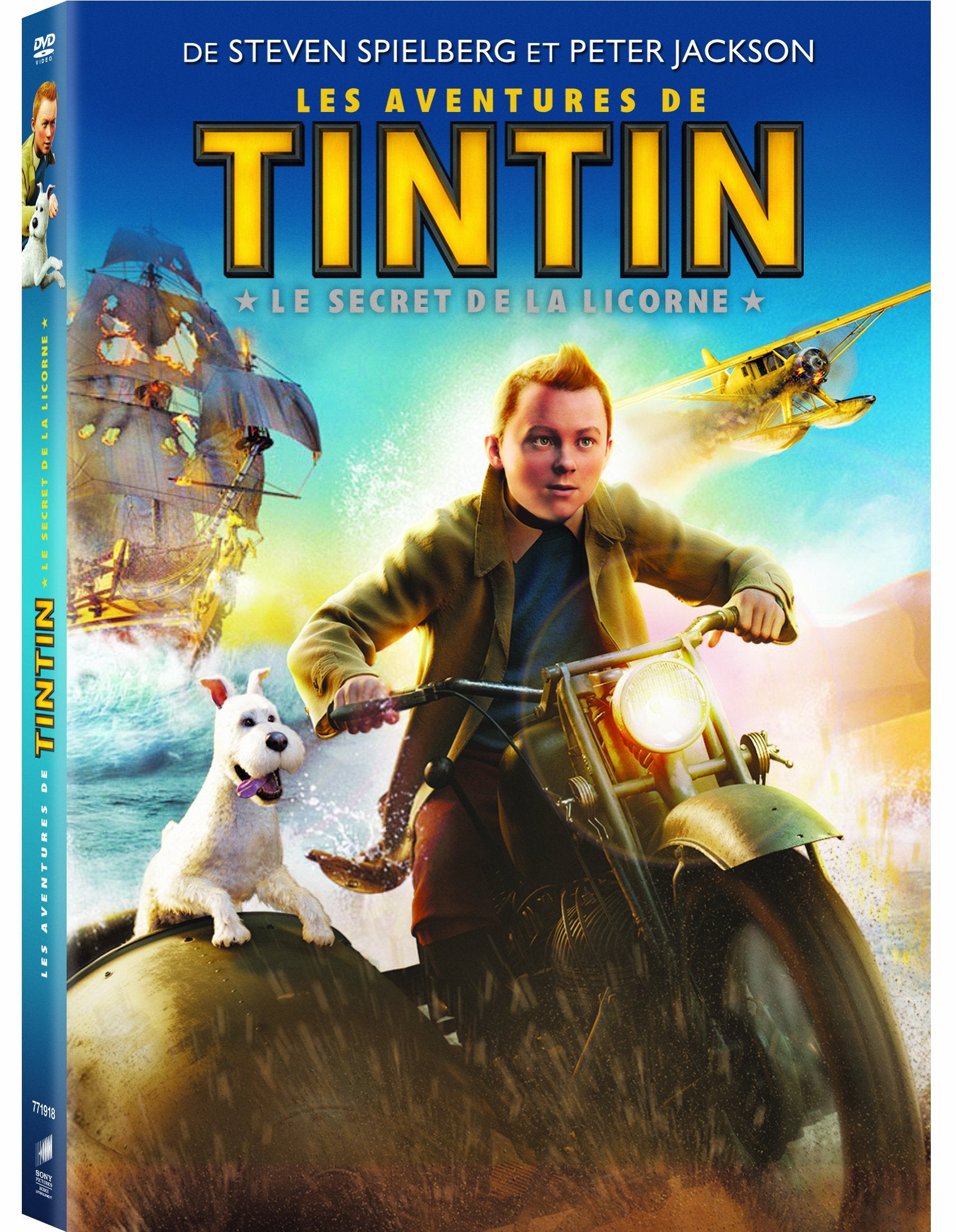 Les aventures de tintin, le secret de la licorne Films