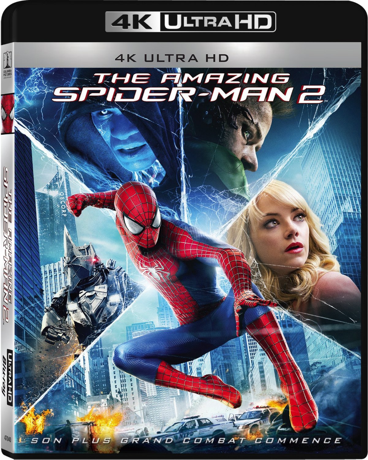 THE AMAZING SPIDER-MAN : LE DESTIN D'UN HEROS - BD UHD 4K dvd