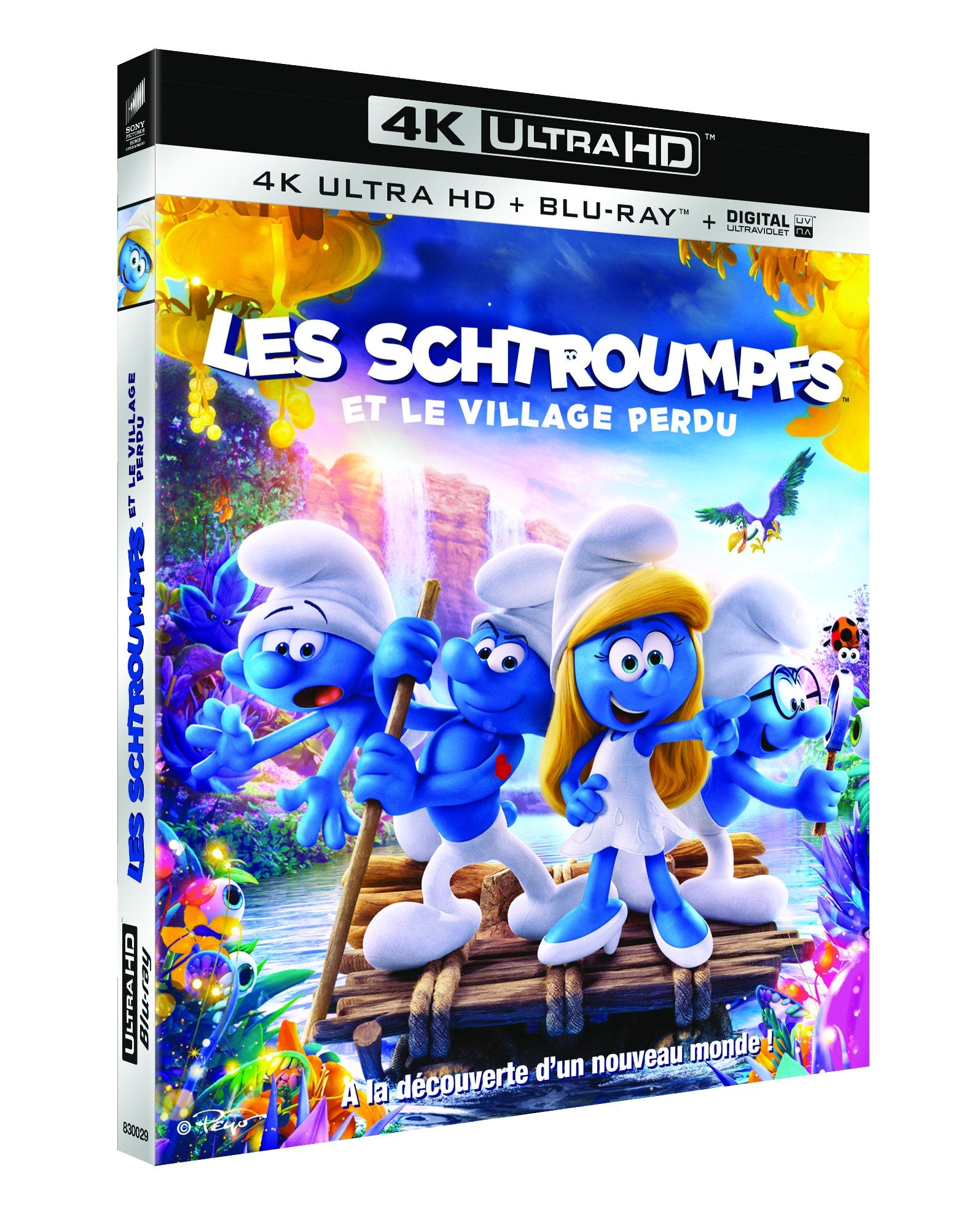 Les Schtroumpfs et Le Village Perdu dvd