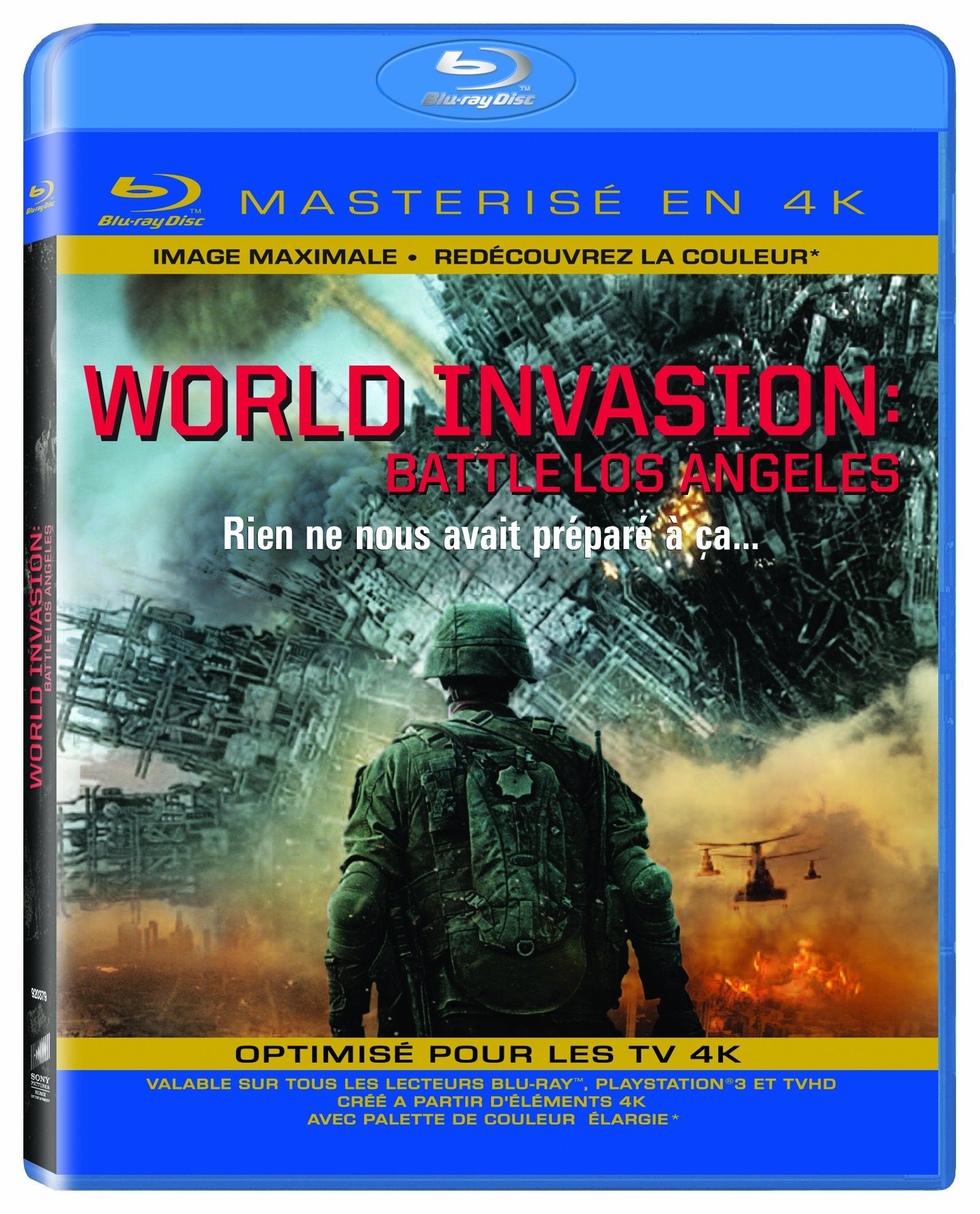 World Invasion: Battle Los Angeles dvd