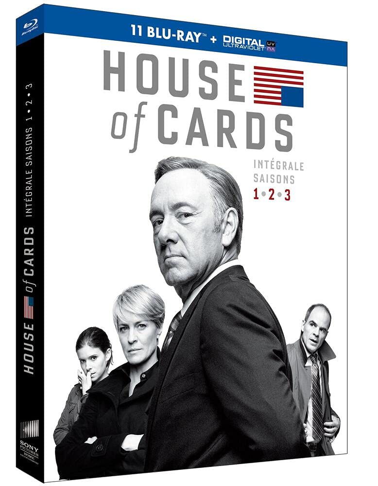 Coffret house of cards, saison 1 à 3 Box sets