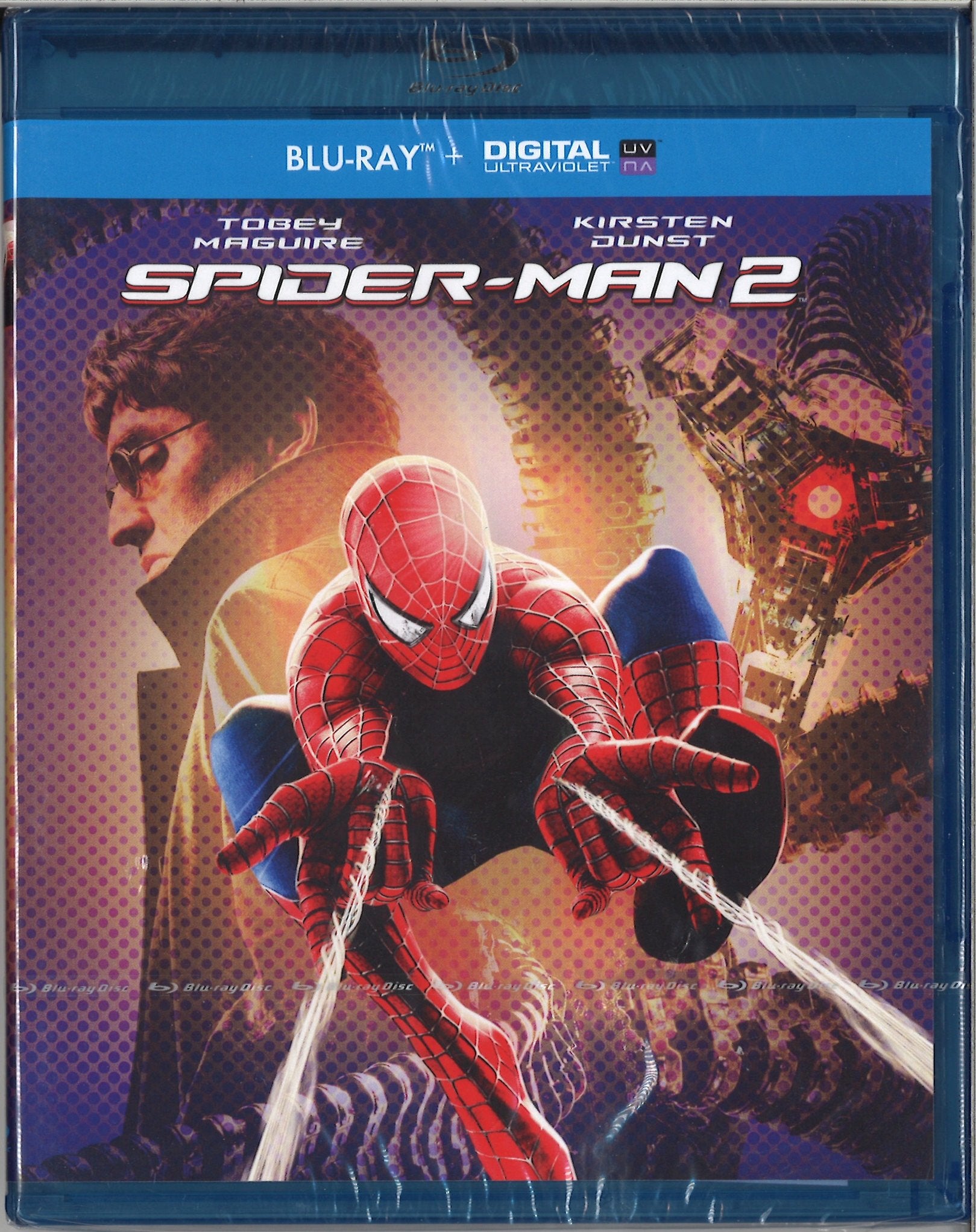 Spider-Man 2 (Blu-ray + UltraViolet Digital Copy) by Tobey Maguire dvd