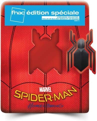 Spider-Man Homecoming, Steelbook, Blu-ray + Magnet ohne deutschen Ton, Uncut, Regionfree, OOP Films