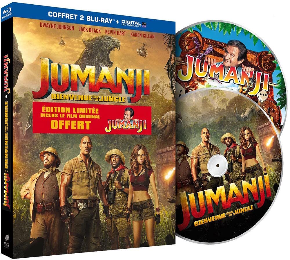 Jumanji : Bienvenue dans la jungle dvd