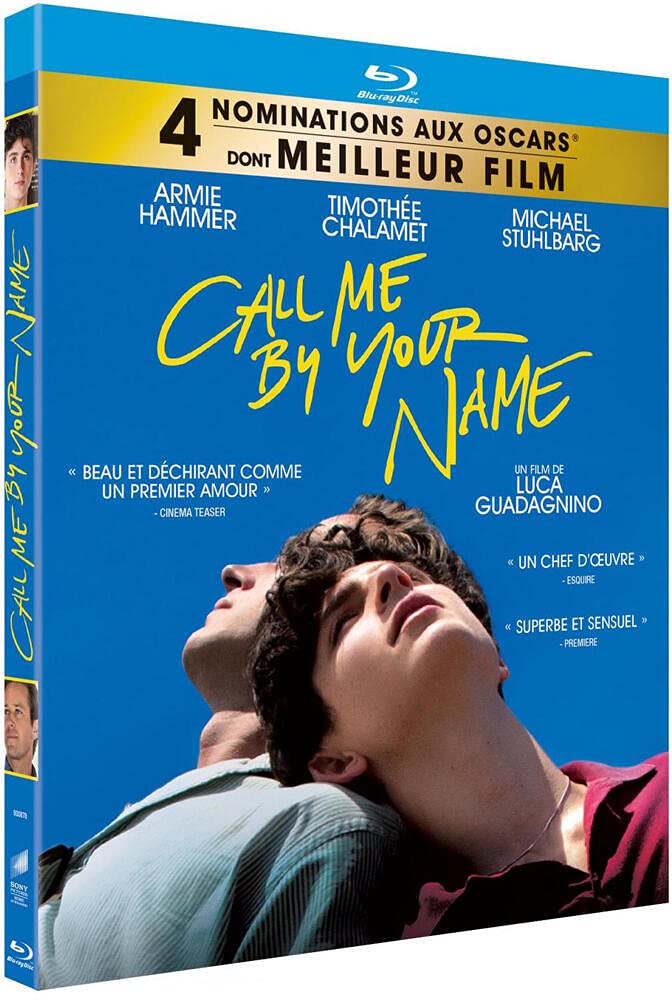Call Me by Your Name dvd