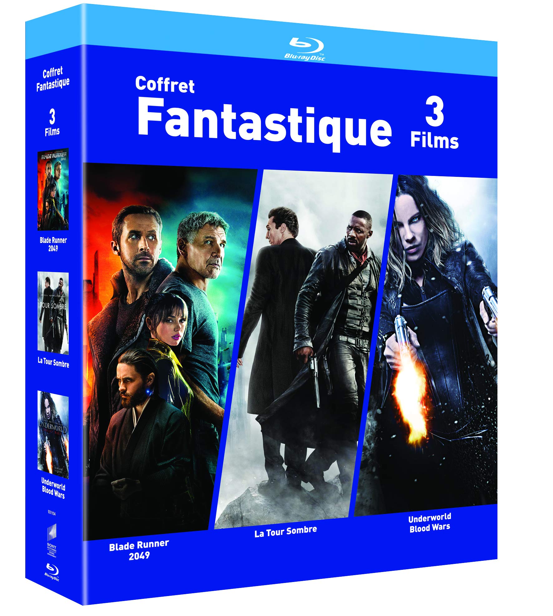 COFFRET FANTASTIQUE Blu-ray - Blade Runner 2049 / La tour sombre / Underworld : Blood Wars - Exclusif Amazon Films