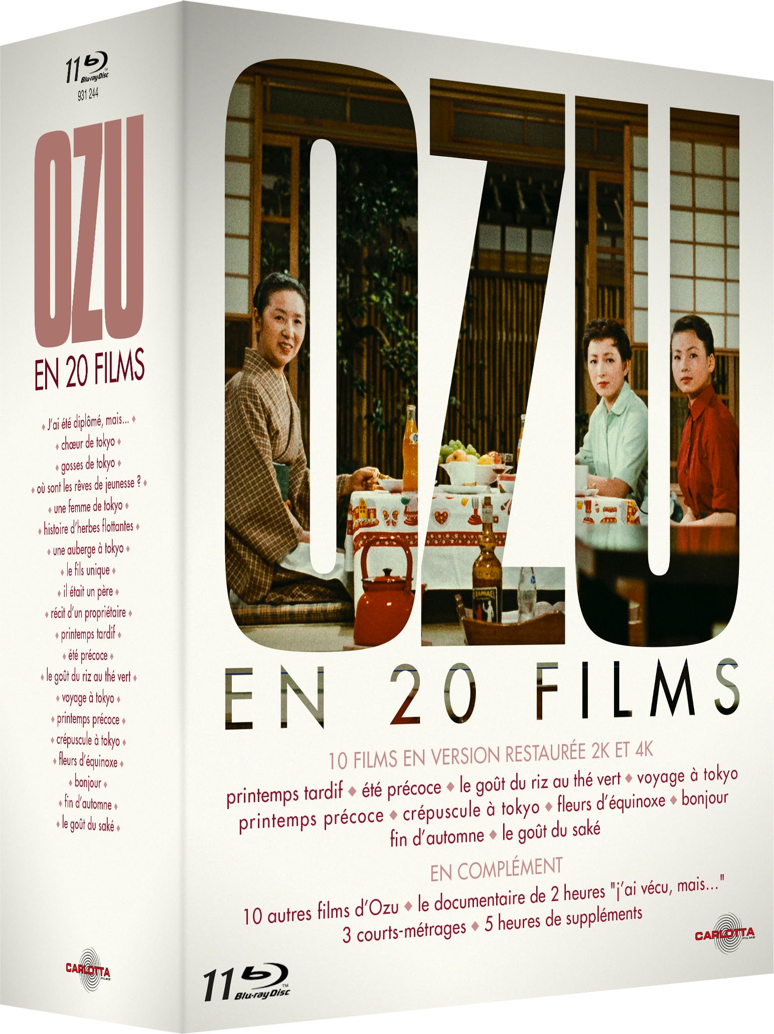 Coffret ozu en 20 films Films