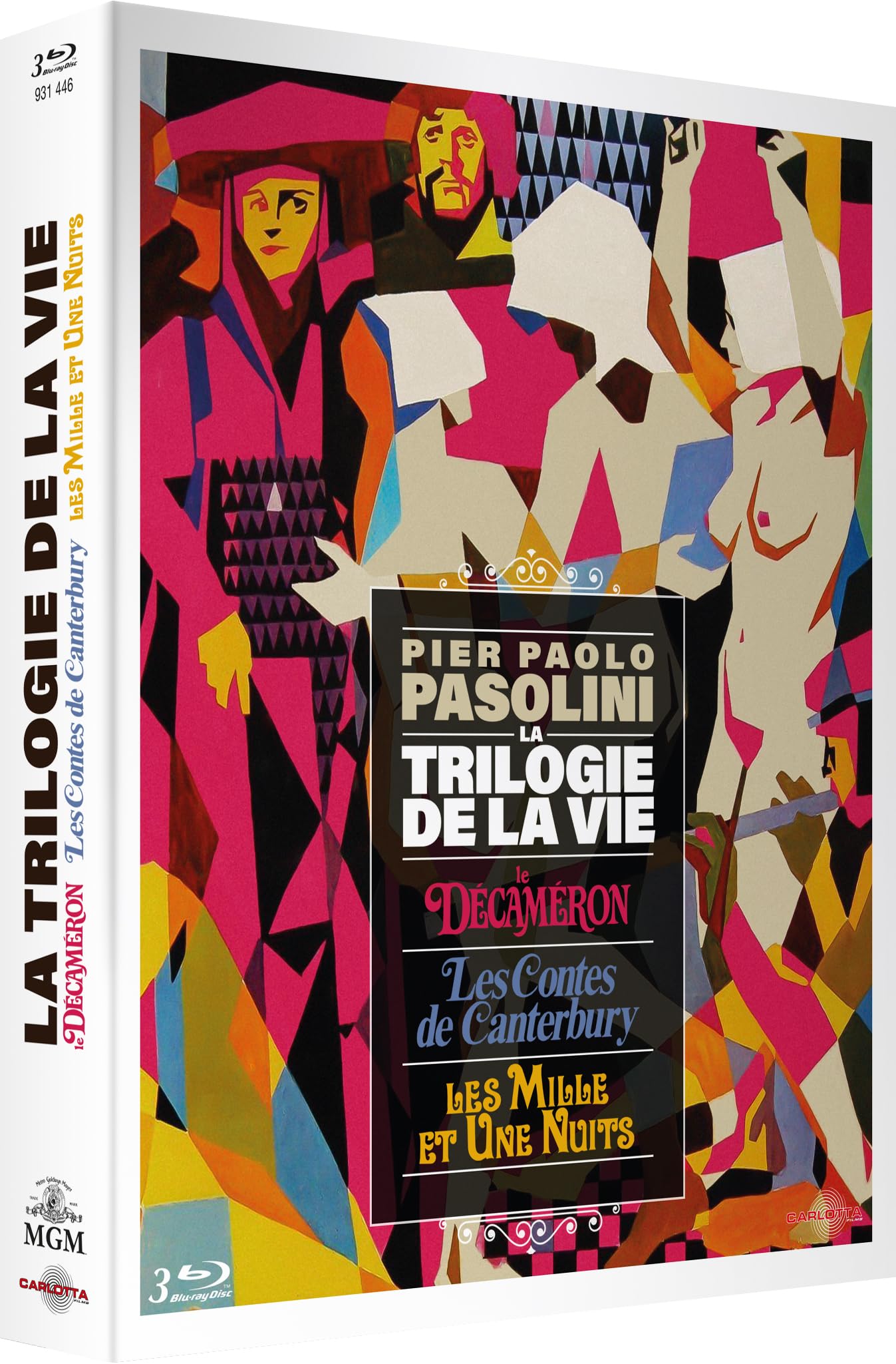 Pier Paolo Pasolini-La Trilogie de la Vie : Le Décaméron + Les Contes de Canterbury + Les Mille et Une Nuits Movies