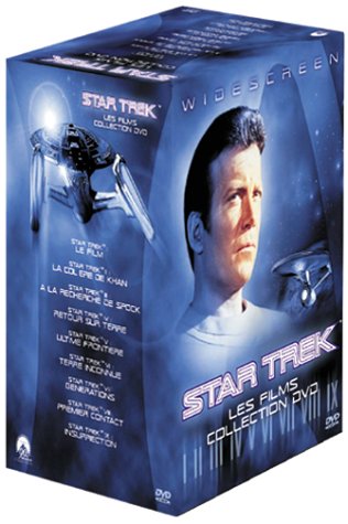 Coffret Star Trek 9 DVD : Star Trek, le film / La Colère de Khan / A la recherche de Spock / Retour sur Terre / L'Ultime frontière / Terre inconnue / Générations / Premier contact / Insurrection Movies