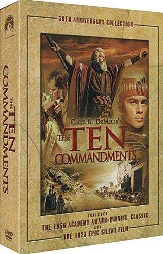 Les Dix commandements - Édition du 50ème anniversaire - Coffret 3 DVD Films