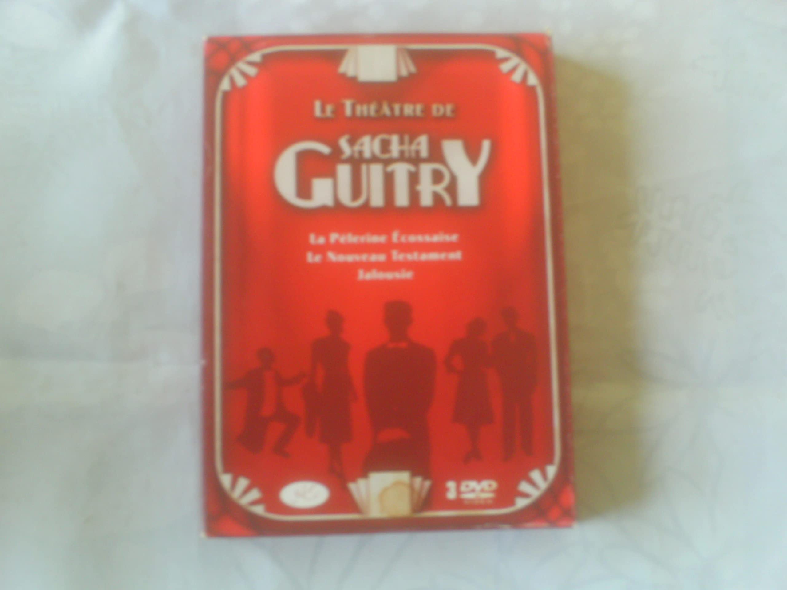 Le théâtre de Sacha Guitry - Au théâtre ce soir : La pélerine écossaise / La Jalousie / Le nouveau testament - Coffret 3 DVD Movies