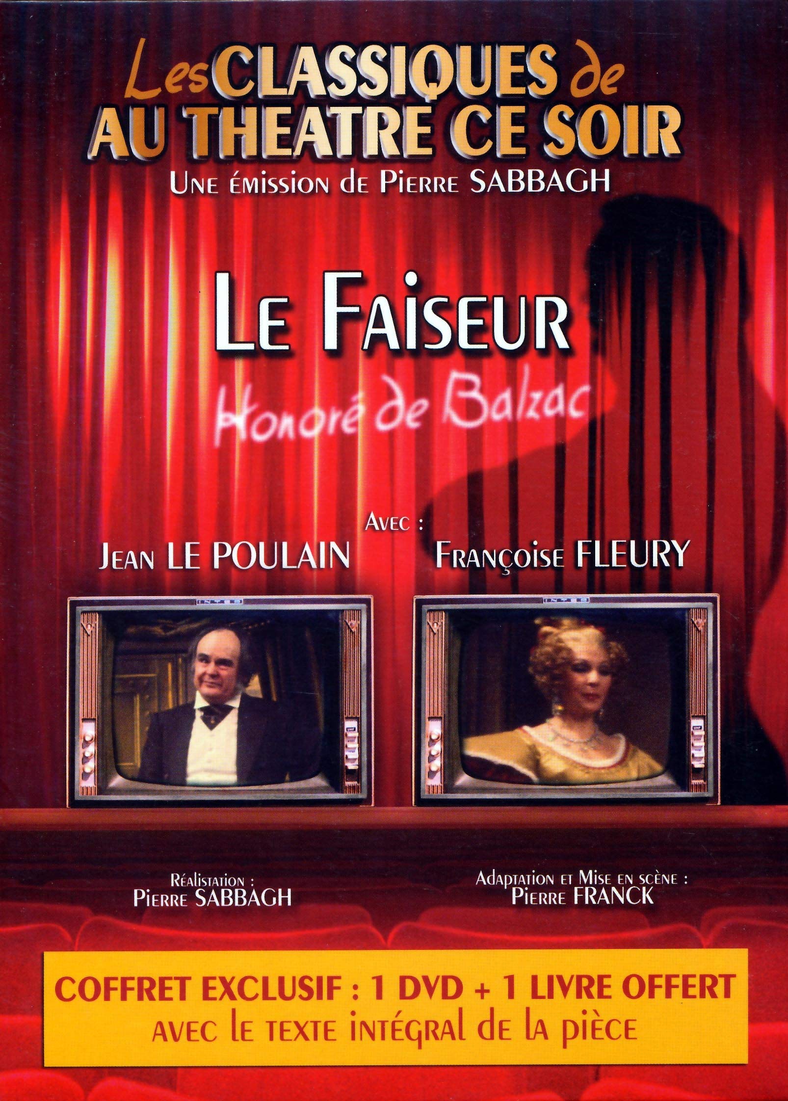 Au théâtre ce soir revisite les classiques : Le faiseur + 1 Livre Films