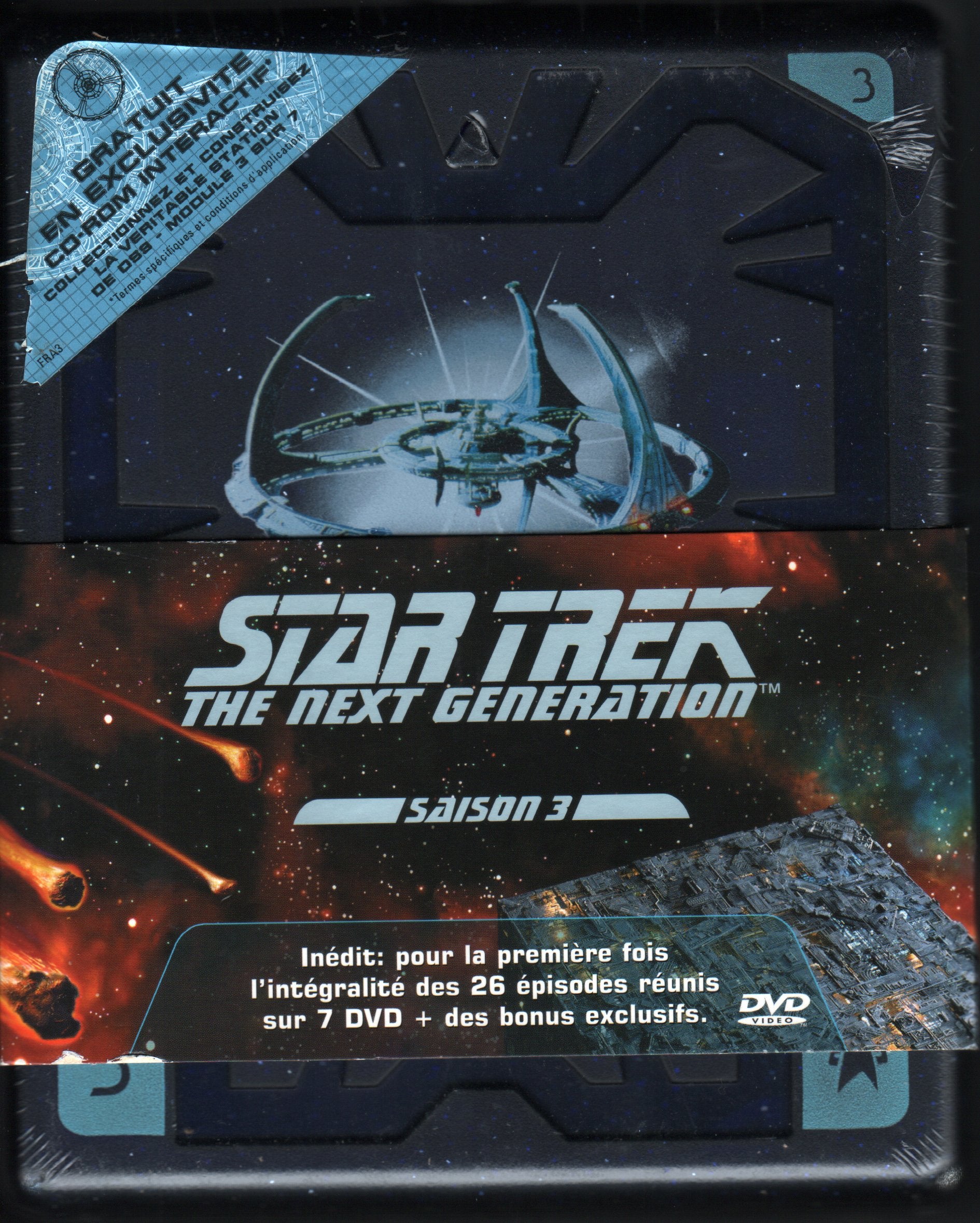 Star Trek : The Next Generation : L'Intégrale Saison 3 - Coffret 7 DVD (Nouveau packaging) Box sets