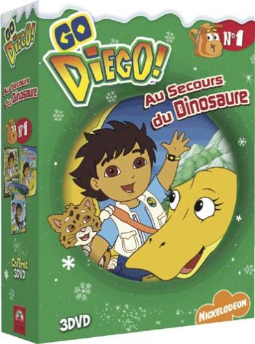 Go Diego-Coffret n° 1 : Au Secours du Dinosaure dvd
