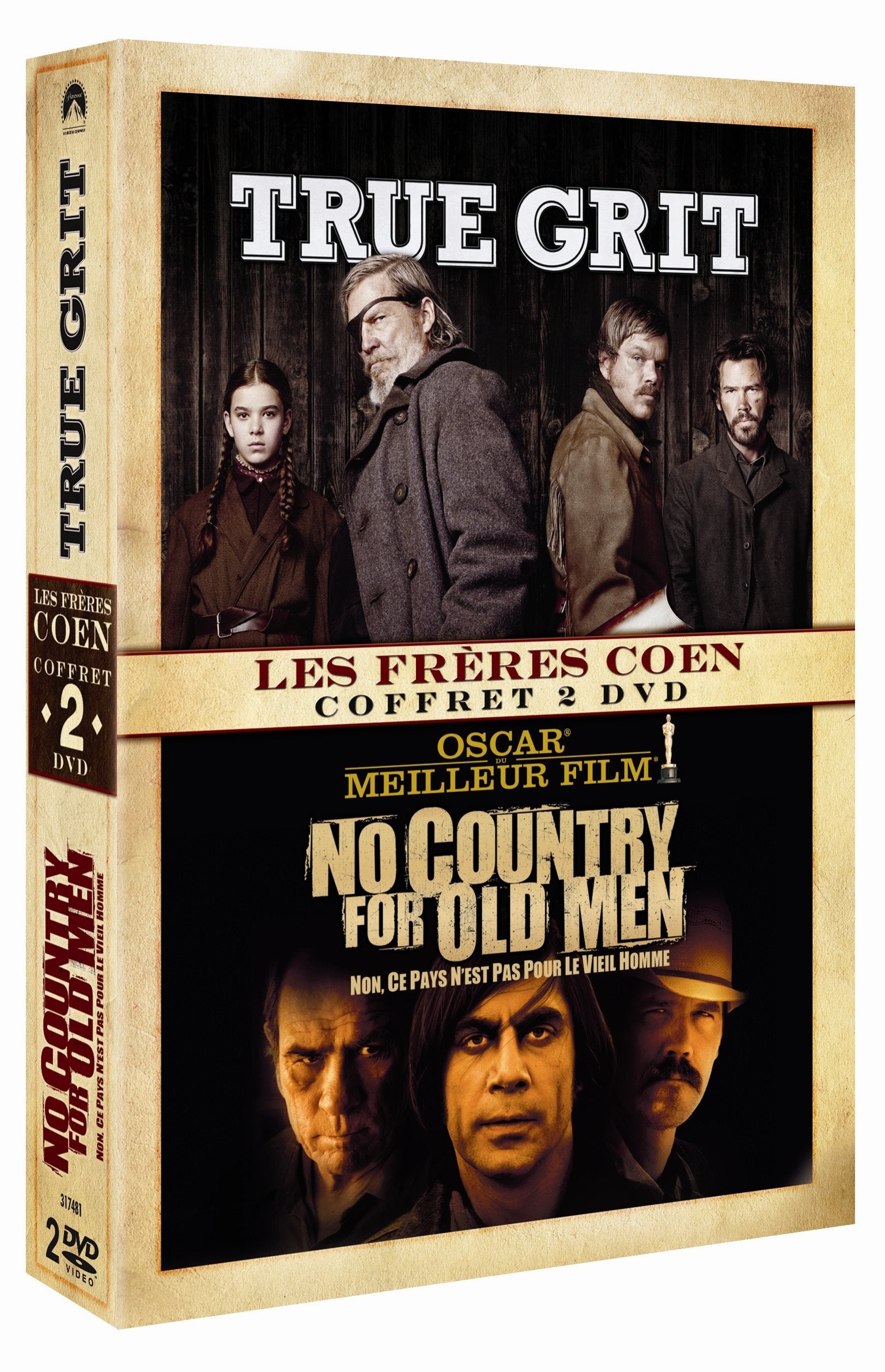 Best of Coen : True Grit + No country for old men - Coffret 2 DVD dvd