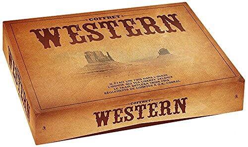 Coffret Western : Il était une fois dans l'ouest + Le train sifflera trois fois + Règlements de comptes à O.K. Corral + L'homme qui tua Liberty Valence dvd