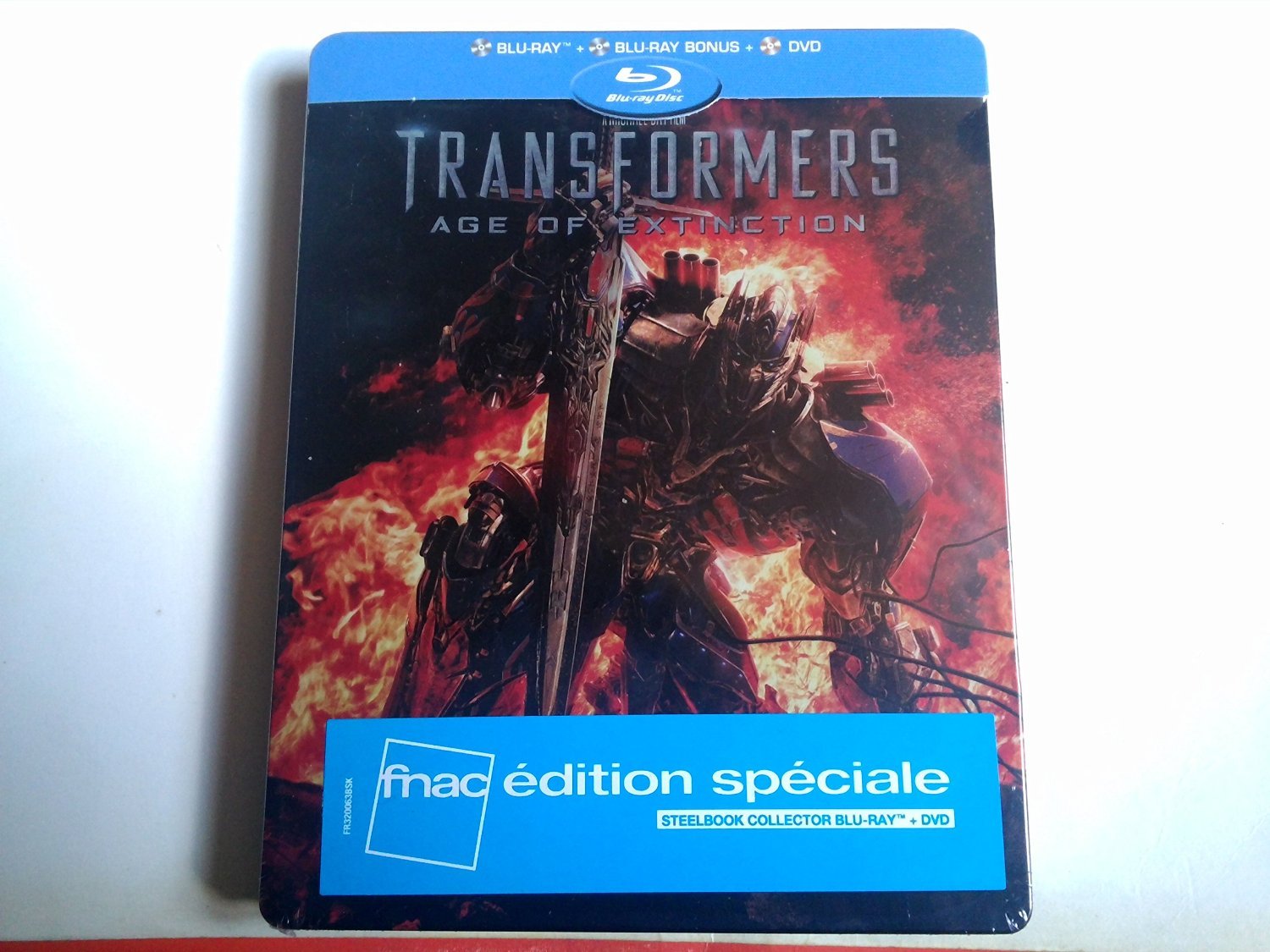 Product Image: Transformers 4, l'âge de l'extinction Combo Blu-Ray + DVD Steelbook