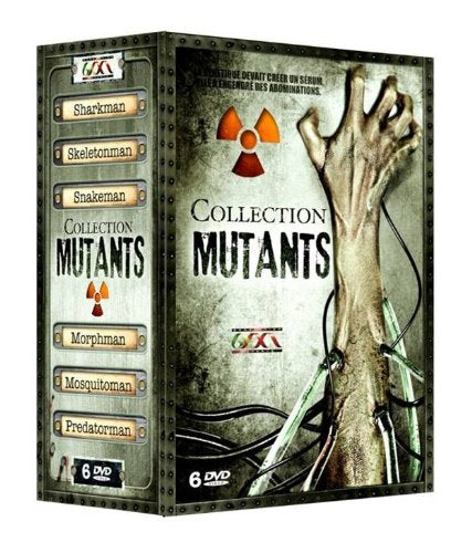 Coffret Mutant : Snakeman ; Skeletonman ; Predatorman ; Sharkman ; Morphman ; Mosquitoman Films