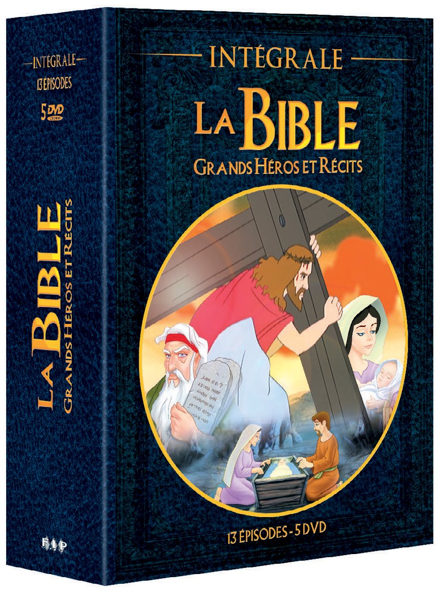 La Bible, Grands Héros et Récits - Intégrale - 13 épisodes - 5 DVD dvd