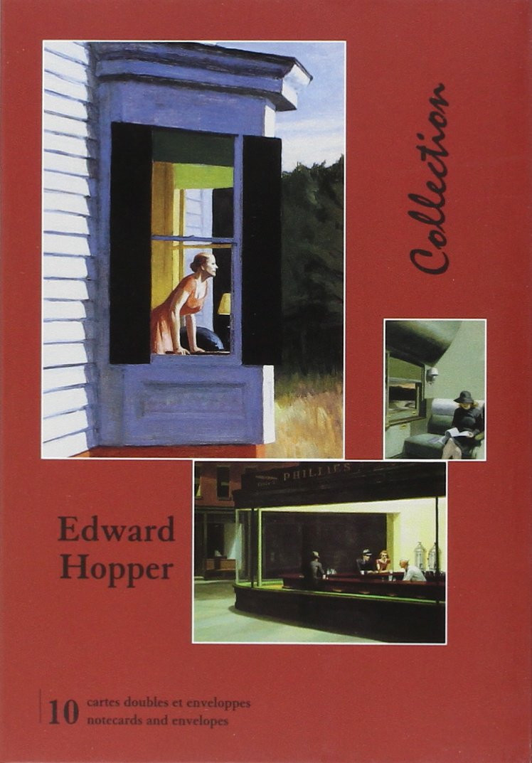(pvc) - 9,50e - pochettes 10 cartes edward hopper Maps & Plans