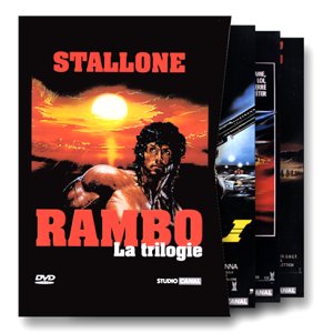 Coffret Rambo - La Trilogie : Rambo I, II et III Box sets