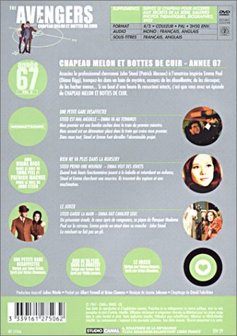 Chapeau melon et bottes de cuir - Saison 5 - Vol.5 (1967) : Une petite gare désaffectée / Rien ne va plus dans le nursery / Le Joker Box sets