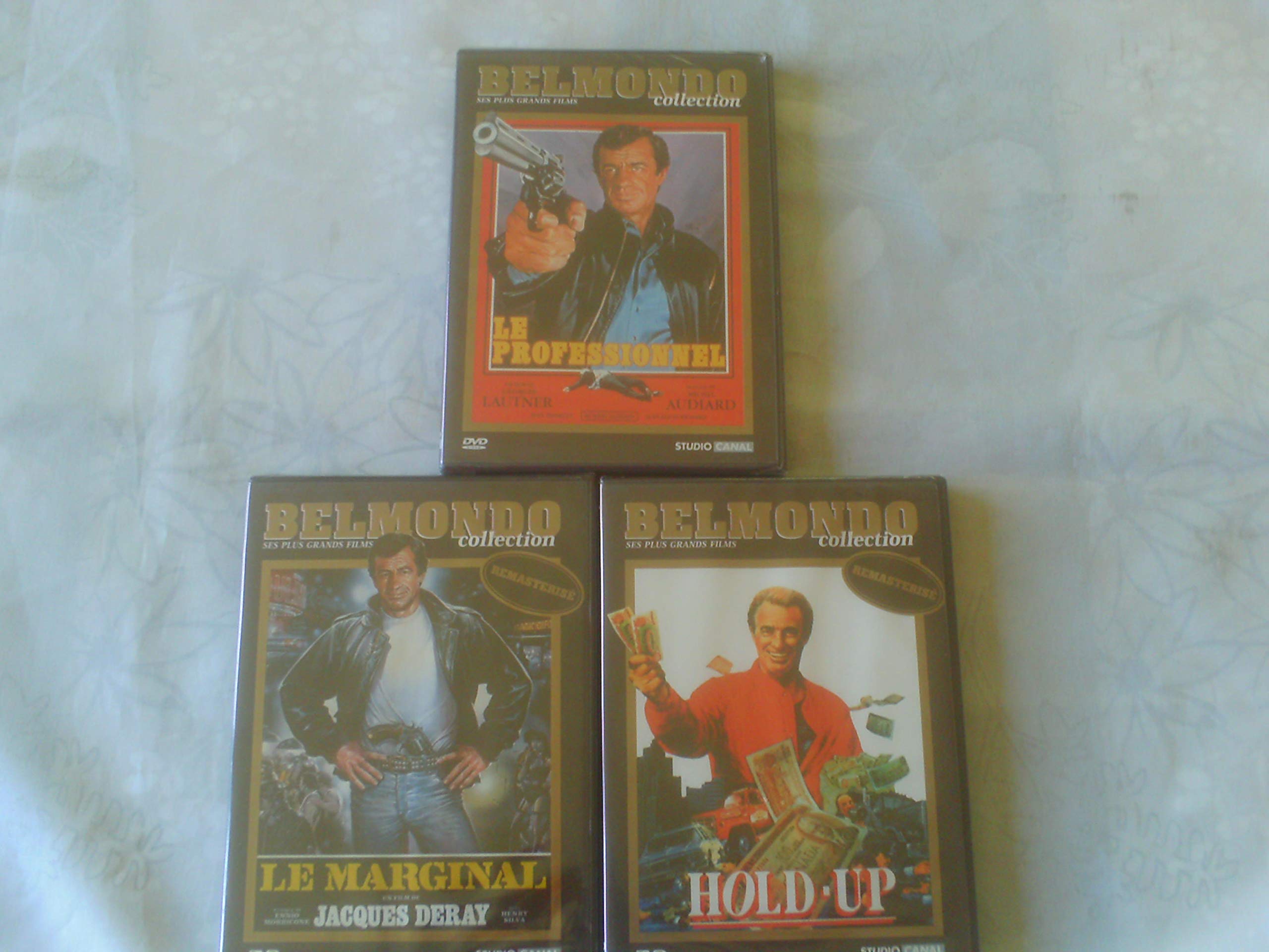 Coffret Belmondo : Le Marginal / Le Professionnel / Hold-Up Films