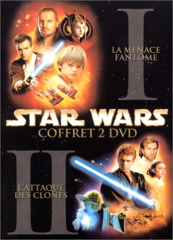 Star Wars : Episode 1, la menace fantôme / Star Wars : Episode II, l'attaque des clones - Coffret 2 DVD Movies