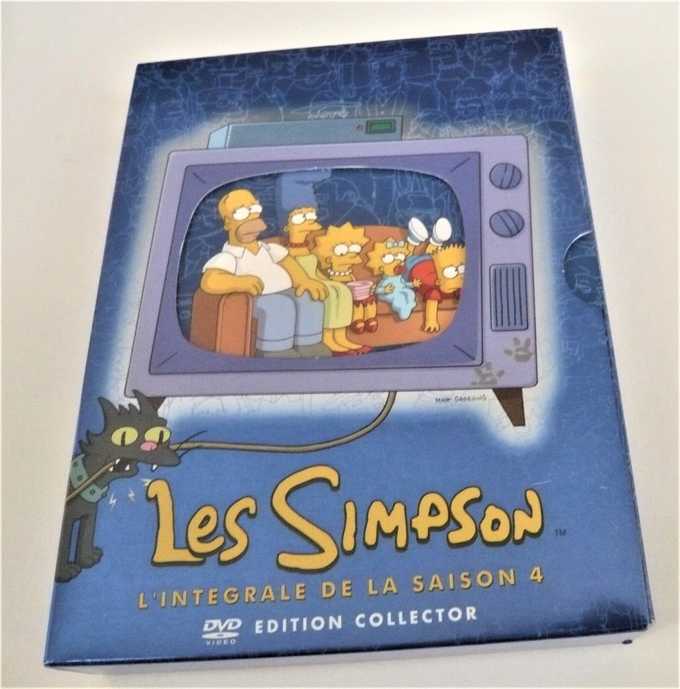 Les Simpson : L'Intégrale Saison 4 - Édition Collector 4 DVD Films