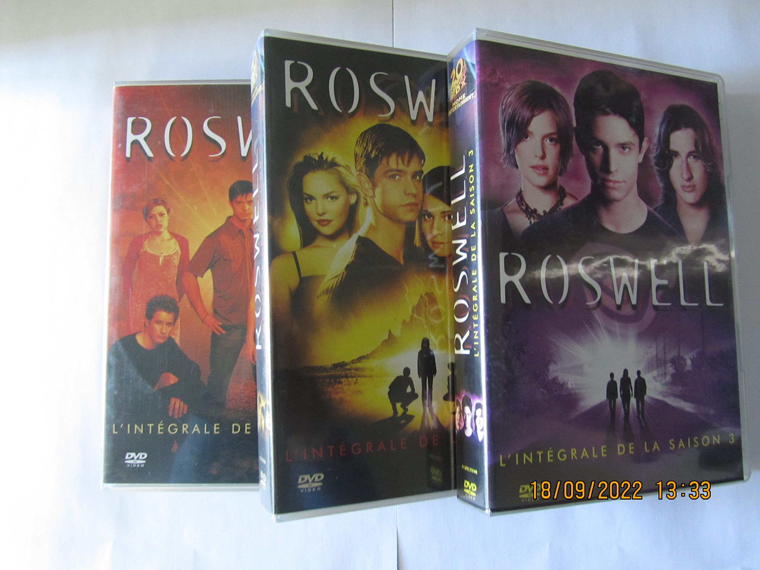 Roswell : L'Intégrale des 3 saisons - Coffret 17 DVD Box sets