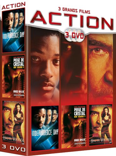 Independence Day / Piège de cristal / Haute voltige - Coffret 3 DVD dvd