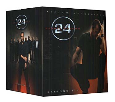 Intégrale 24 heures chrono, saison 1 a 5 - 34 DVD Box sets