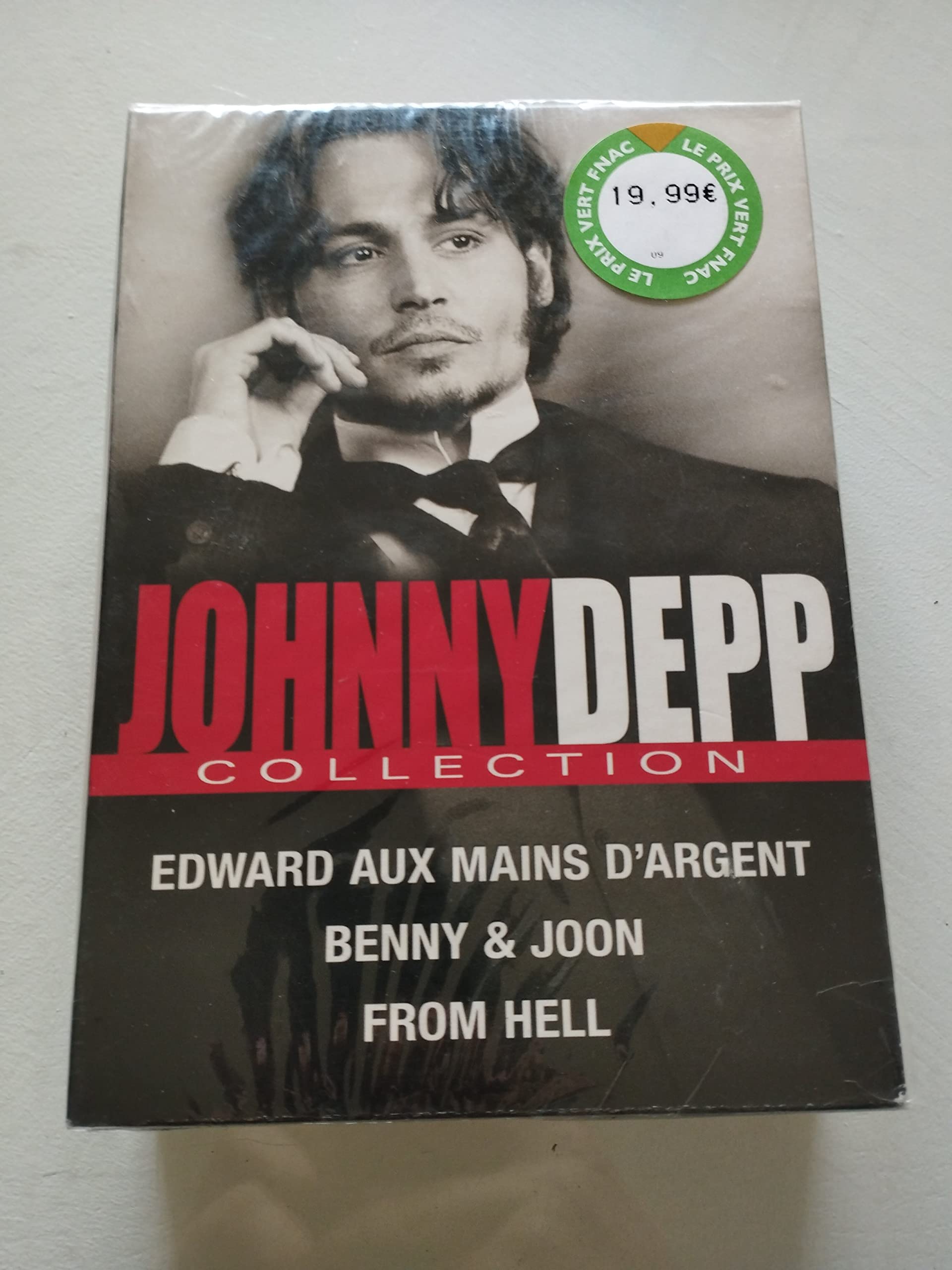 Coffret johnny depp : edward aux mains d'argent ; benny and joon ; from hell Films