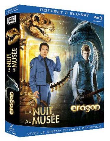 La nuit au musée + Eragon - Coffret 2 Blu-Ray Films