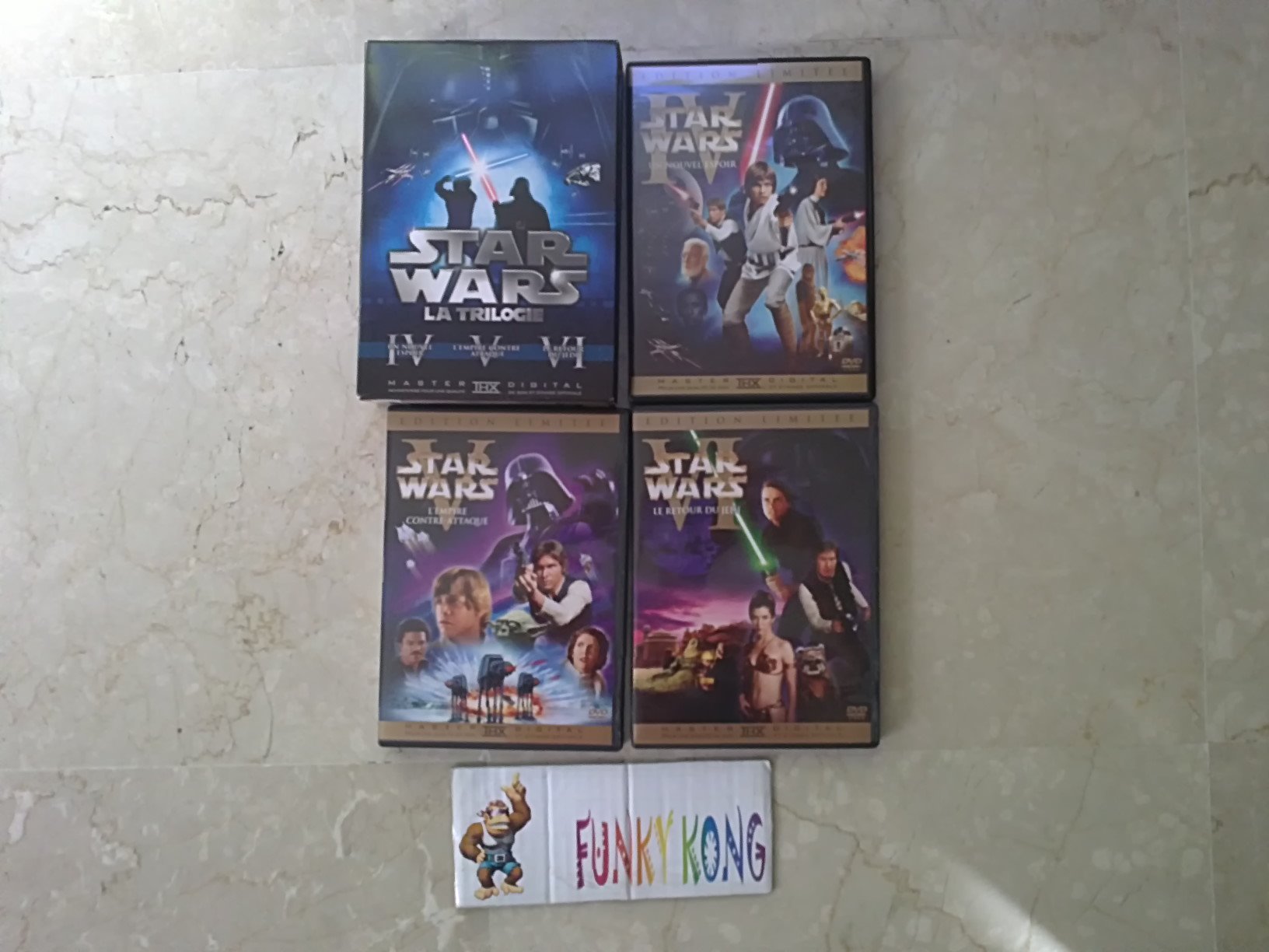 Star wars trilogy : un nouvel espoir ; l'empire contre-attaque ; le retour du jedi Movies