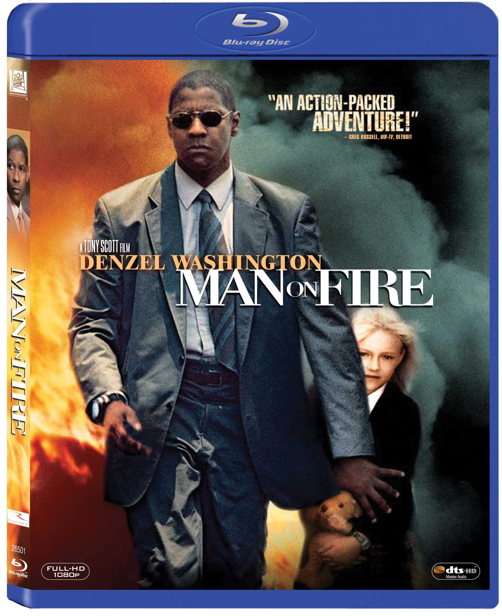 Christopher Walken, Dakota Fanning, Denzel Washington - MAN ON FIRE (1 Blu-ray) Films