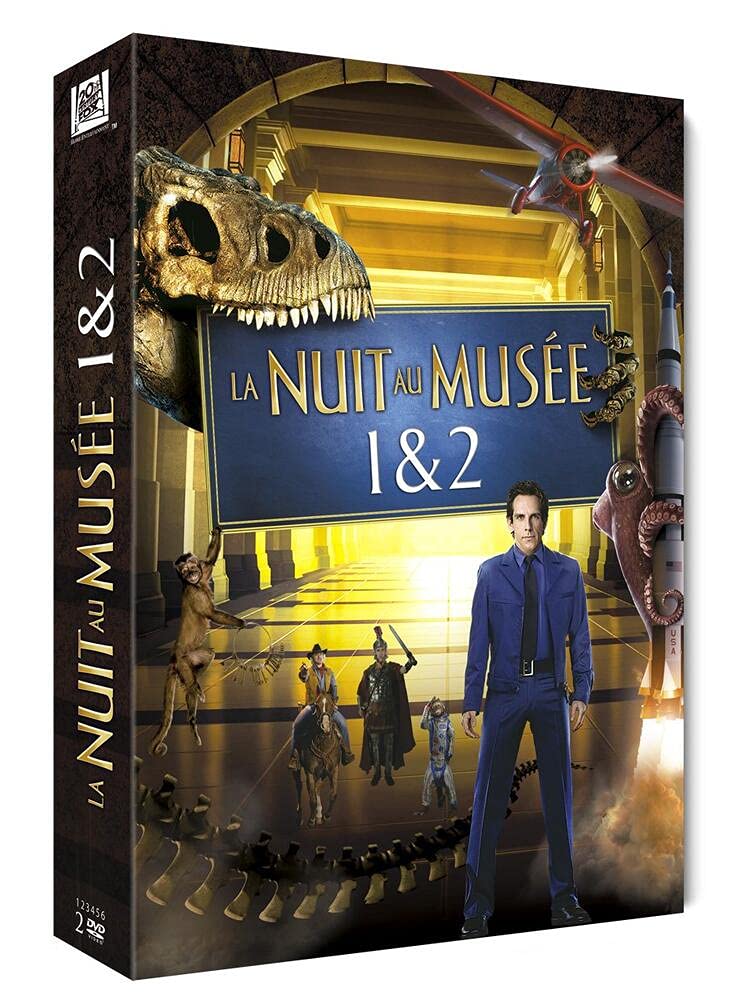 Coffret La nuit au musée 1 et 2 Films