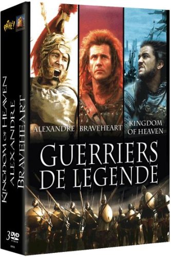 Braveheart ; alexandre ; kingdom of heaven Films