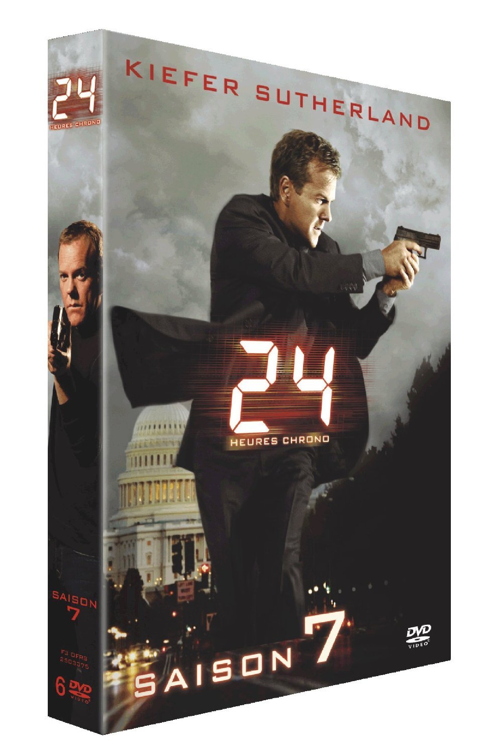 Product Image: 24 heures chrono, saison 7 - Coffret 6 DVD