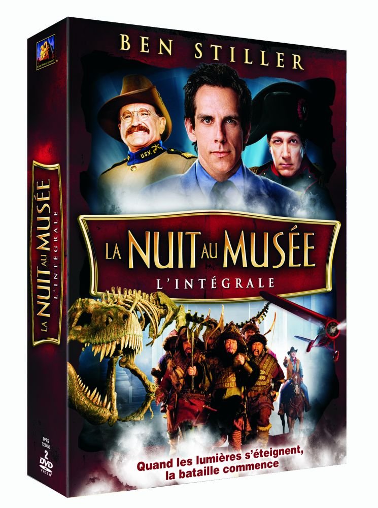 Coffret une nuit au musée : la nuit au musée 1 ; la nuit au musée 2 Films