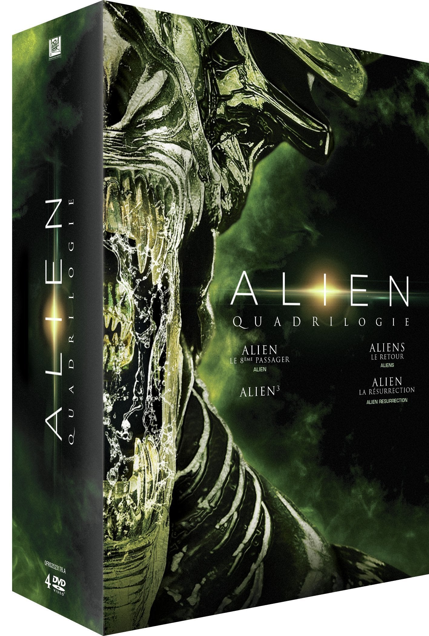 FOX PATHE EUROPA Alien Quadrilogy (Coffret 4 DVD) Films