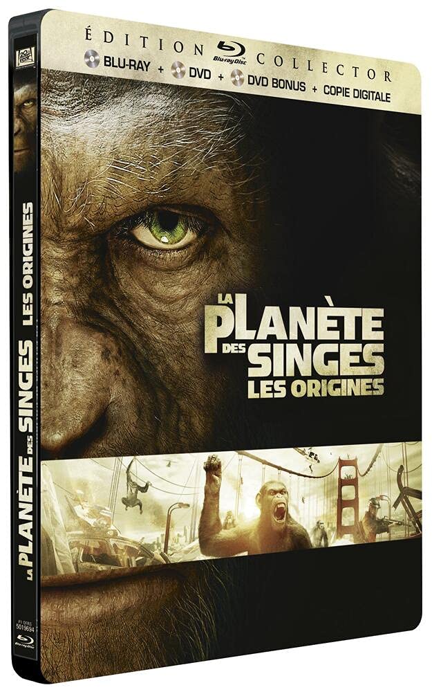 La planète des singes: Les origines (Steelbook) Films