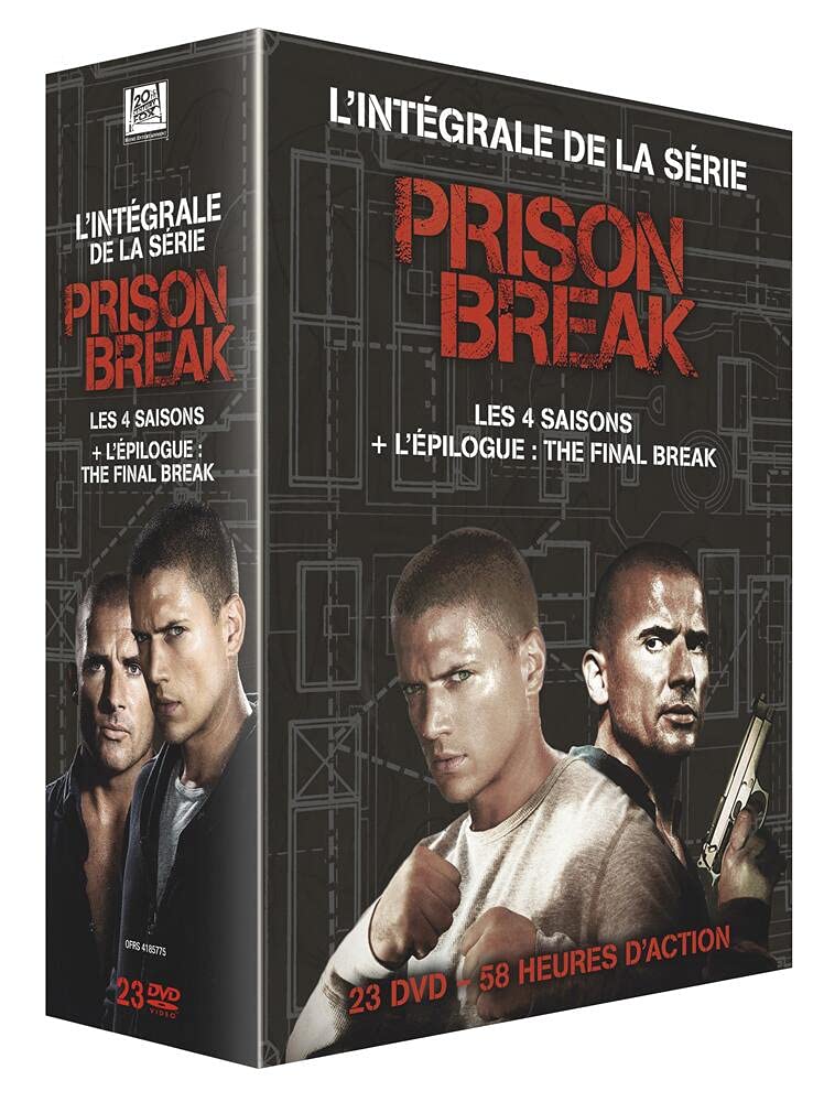 Coffret intégrale prison break : saisons 1 à 4 ; l'épilogue : the final break Box sets