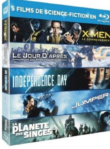X-Men / Le Jour d'après / Indépendance Day / Jumper / La Planète des Singes Films