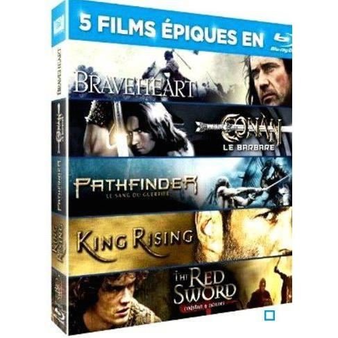 Braveheart, Conan Le Barbare, Pathfinder, King Rising, The Red Sword Films