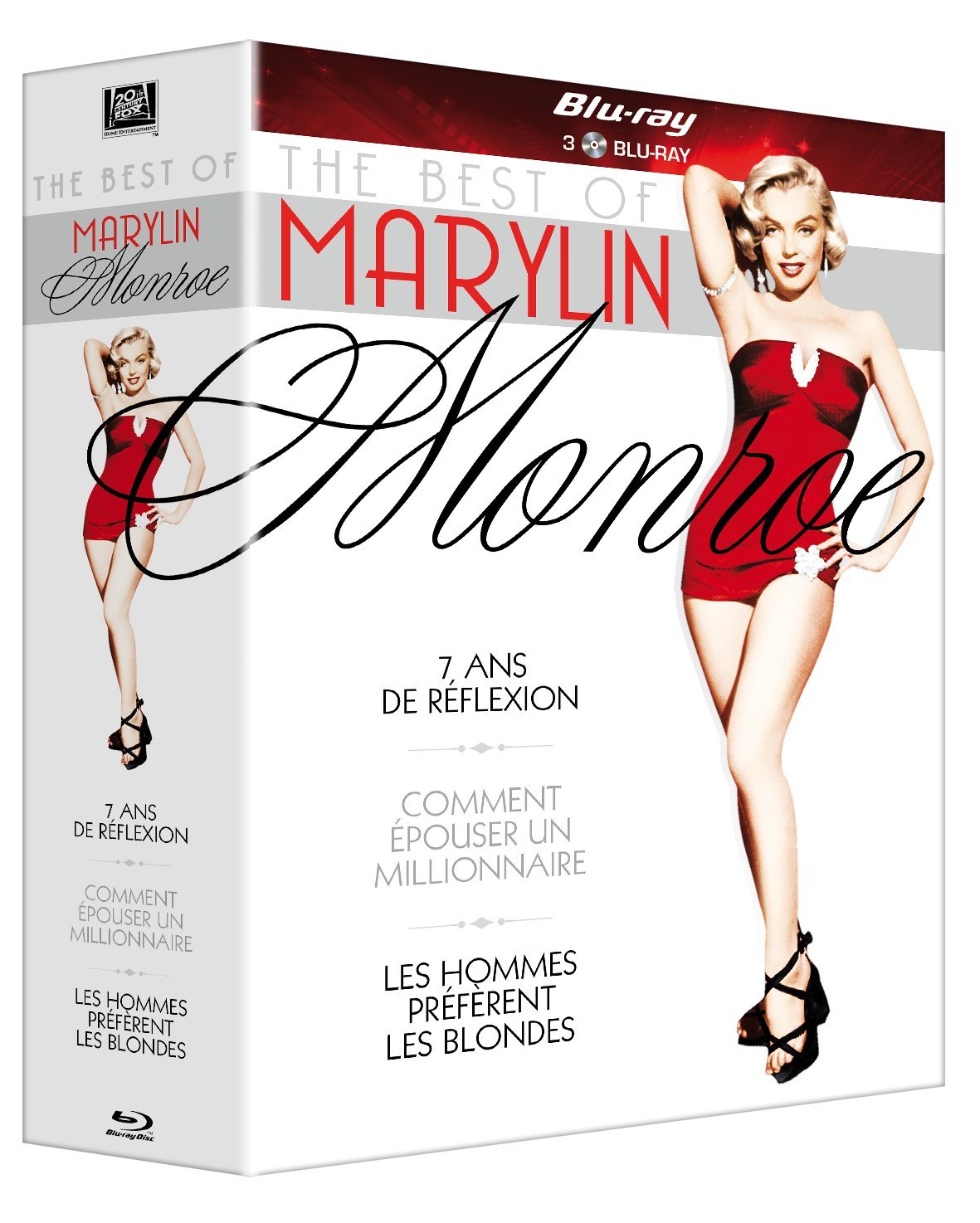 Coffret marilyn monroe : les hommes preferent les blondes ; sept ans de réflexion ; comment epouser un millionaire Films