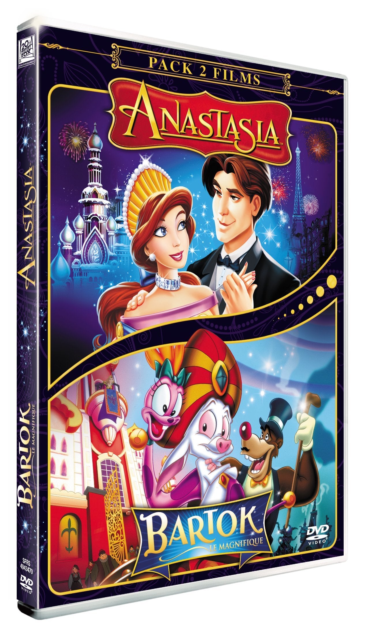 Coffret : anastasia ; Bartòk le magnifique Films