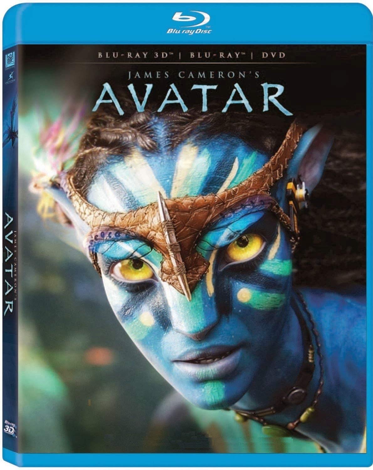 Sam Worthington - Avatar - Blu-ray 3D + Blu-ray + DVD - 2 disques (Blu-ray+DVD) Films