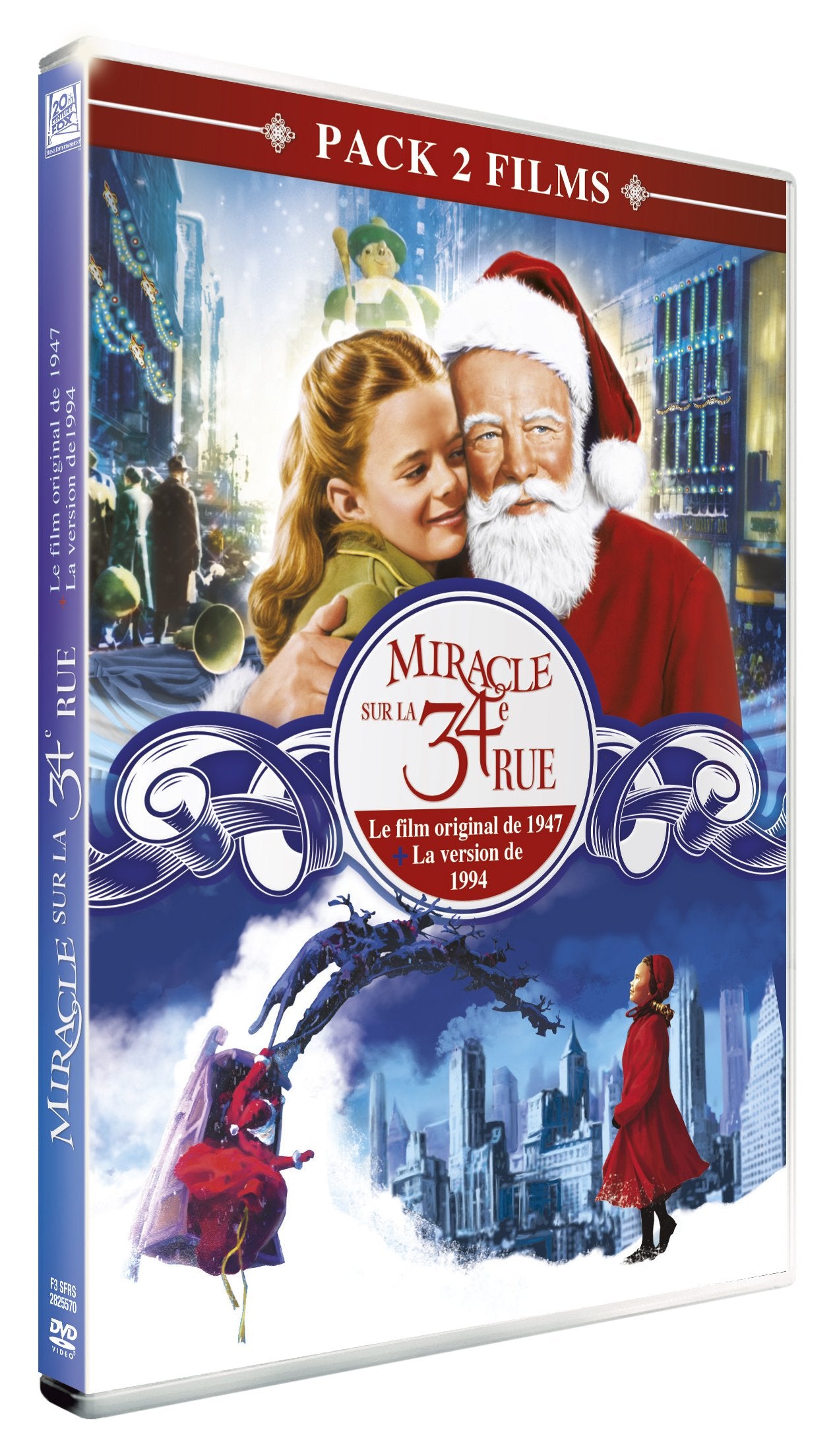 Coffret miracle sur la 34 ème rue : 1947 et 1994 Films
